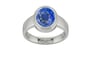 Sterling Silver Ceylon Blue Sapphire Ring Limited Quality (R3)