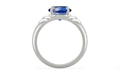 Sterling Silver Ceylon Blue Sapphire Ring Limited Quality (R4)