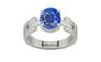 Sterling Silver Ceylon Blue Sapphire Ring Limited Quality (R8)