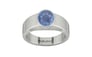 Sterling Silver Ceylon Blue Sapphire Ring Prime Quality (R10)