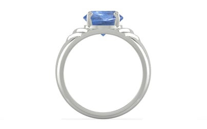 Sterling Silver Ceylon Blue Sapphire Ring Prime Quality (R4)