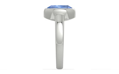 Sterling Silver Ceylon Blue Sapphire Ring Prime Quality (R6)