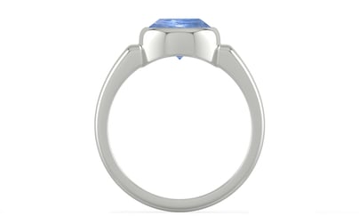 Sterling Silver Ceylon Blue Sapphire Ring Prime Quality (R6)