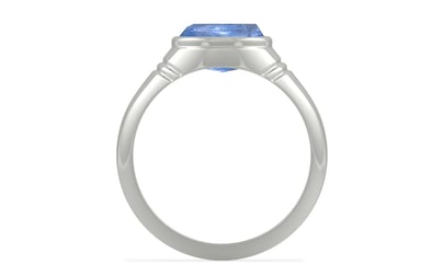 Sterling Silver Ceylon Blue Sapphire Ring Prime Quality (R7)