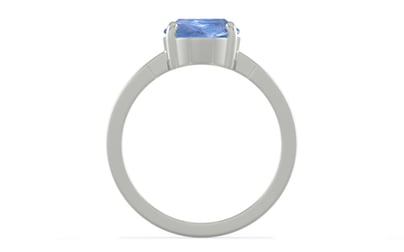 Sterling Silver Ceylon Blue Sapphire Ring Prime Quality (R8)