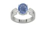 Sterling Silver Ceylon Blue Sapphire Ring Prime Quality (R8)