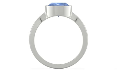 Sterling Silver Ceylon Blue Sapphire Ring Prime Quality (R9)