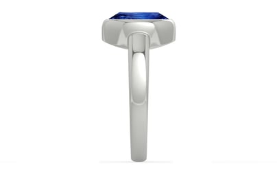 Sterling Silver Ceylon Blue Sapphire Ring Rare Quality (R6)