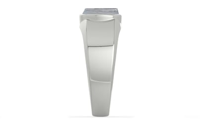 Sterling Silver Ceylon White Sapphire Ring Fine Quality (R10)