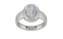 Sterling Silver Ceylon White Sapphire Ring Fine Quality (R3)