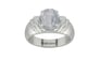 Sterling Silver Ceylon White Sapphire Ring Fine Quality (R4)