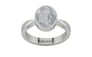 Sterling Silver Ceylon White Sapphire Ring Fine Quality (R9)