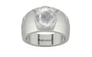 Sterling Silver Ceylon White Sapphire Ring Limited Quality (R1)