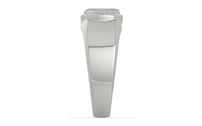 Sterling Silver Ceylon White Sapphire Ring Limited Quality (R10)