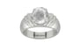 Sterling Silver Ceylon White Sapphire Ring Limited Quality (R4)