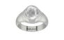 Sterling Silver Ceylon White Sapphire Ring Limited Quality (R7)