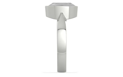 Sterling Silver Ceylon White Sapphire Ring Limited Quality (R9)