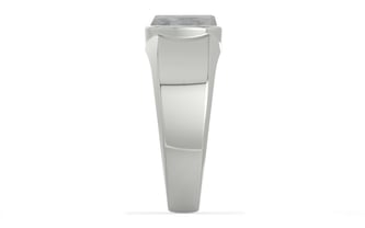 Sterling Silver Ceylon White Sapphire Ring Prime Quality (R10)