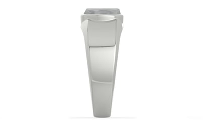 Sterling Silver Ceylon White Sapphire Ring Prime Quality (R10)