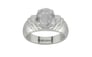 Sterling Silver Ceylon White Sapphire Ring Prime Quality (R4)