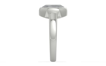 Sterling Silver Ceylon White Sapphire Ring Prime Quality (R6)