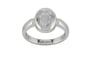 Sterling Silver Ceylon White Sapphire Ring Prime Quality (R6)