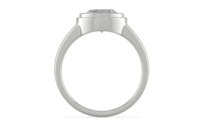 Sterling Silver Ceylon White Sapphire Ring Rare Quality (R3)