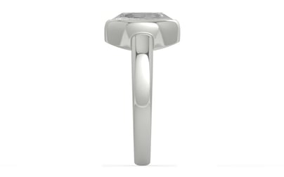 Sterling Silver Ceylon White Sapphire Ring Rare Quality (R6)