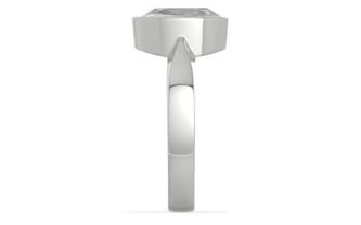 Sterling Silver Ceylon White Sapphire Ring Rare Quality (R9)