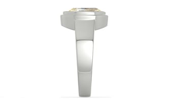 Sterling Silver Ceylon Yellow Sapphire Ring Fine Quality (R3)