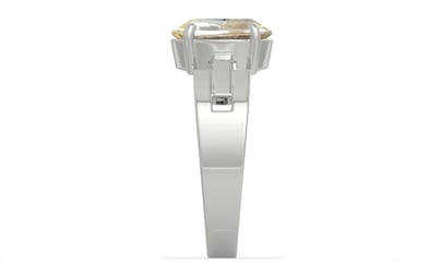 Sterling Silver Ceylon Yellow Sapphire Ring Fine Quality (R8)