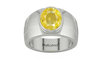 pushparagam stone ring | pukhraj ring for men