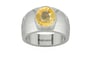 Sterling Silver Ceylon Yellow Sapphire Ring Prime Quality (R1)
