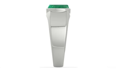 Sterling Silver Emerald Ring Limited Quality (R10)