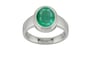 Sterling Silver Emerald Ring Limited Quality (R3)