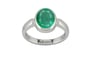 Sterling Silver Emerald Ring Limited Quality (R6)