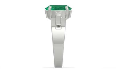 Sterling Silver Emerald Ring Limited Quality (R8)