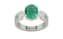 Sterling Silver Emerald Ring Limited Quality (R8)