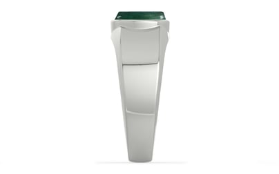 Sterling Silver Emerald Ring Prime Quality (R10)