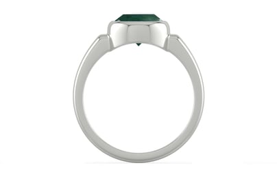 Sterling Silver Emerald Ring Prime Quality (R6)