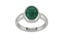 Sterling Silver Emerald Ring Prime Quality (R6)