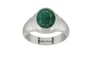 Sterling Silver Emerald Ring Prime Quality (R7)