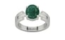 Sterling Silver Emerald Ring Prime Quality (R8)