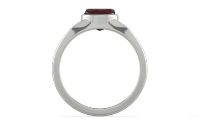 Sterling Silver Hessonite Garnet Ring Fine Quality (R10)