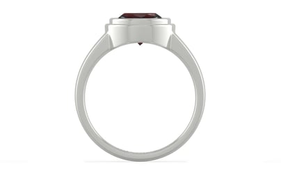 Sterling Silver Hessonite Garnet Ring Fine Quality (R3)