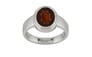 Sterling Silver Hessonite Garnet Ring Fine Quality (R3)