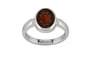 Sterling Silver Hessonite Garnet Ring Fine Quality (R6)