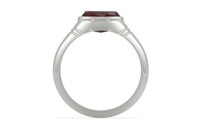 Sterling Silver Hessonite Garnet Ring Fine Quality (R7)