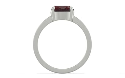 Sterling Silver Hessonite Garnet Ring Fine Quality (R8)