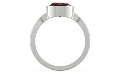 Sterling Silver Hessonite Garnet Ring Fine Quality (R9)